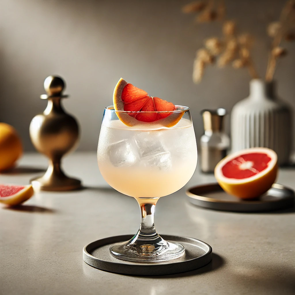 Der Grapefruit Gin Sour vereint herbe Frische und Zitronensäure